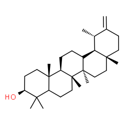 ChemSpider 2D Image | (3beta,5xi,13xi,18alpha,19alpha)-Urs-20(30)-en-3-ol | C30H50O