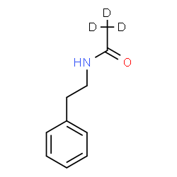 ChemSpider 2D Image | N-(2-Phenylethyl)(~2~H_3_)acetamide | C10H10D3NO