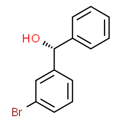 ChemSpider 2D Image | (R)-(3-Bromophenyl)(phenyl)methanol | C13H11BrO