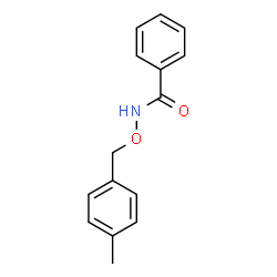 ChemSpider 2D Image | N-[(4-Methylbenzyl)oxy]benzamide | C15H15NO2