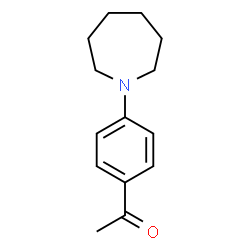 ChemSpider 2D Image | 1-(4-azepan-1-ylphenyl)ethanone | C14H19NO
