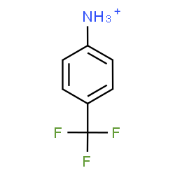 ChemSpider 2D Image | 4-(Trifluoromethyl)anilinium | C7H7F3N
