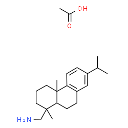 ChemSpider 2D Image | Abieta-8,11,13-trien-18-amine acetate (1:1) | C22H35NO2
