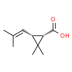 ChemSpider 2D Image | cis-chrysanthemic acid | C10H16O2