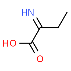 ChemSpider 2D Image | 2-Iminobutanoic acid | C4H7NO2