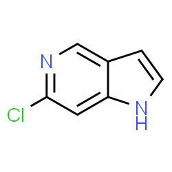 ChemSpider 2D Image | 6-Chloro-1H-pyrrolo[3,2-c]pyridine | C7H5ClN2