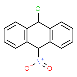 ChemSpider 2D Image | 9-Chloro-10-nitro-9,10-dihydroanthracene | C14H10ClNO2