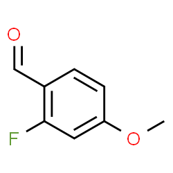 ChemSpider 2D Image | 2-Fluoro-4-methoxybenzaldehyde | C8H7FO2
