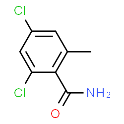 ChemSpider 2D Image | 2,4-DICHLORO-6-METHYLBENZAMIDE | C8H7Cl2NO
