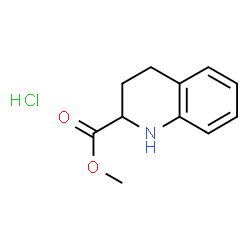 ChemSpider 2D Image | Methyl 1,2,3,4-Tetrahydroquinoline-2-carboxylate | C11H14ClNO2