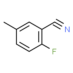 ChemSpider 2D Image | 2-Fluoro-5-methylbenzonitrile | C8H6FN