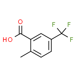 ChemSpider 2D Image | 2-Methyl-5-(trifluoromethyl)benzoic acid | C9H7F3O2