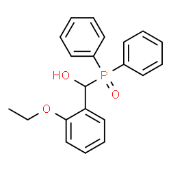 ChemSpider 2D Image | (Diphenylphosphoryl)(2-ethoxyphenyl)methanol | C21H21O3P