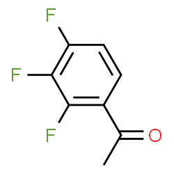 ChemSpider 2D Image | 1-(2,3,4-Trifluorophenyl)ethanone | C8H5F3O
