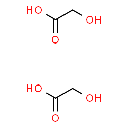 ChemSpider 2D Image | 2-hydroxyacetic acid | C4H8O6
