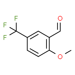 ChemSpider 2D Image | 2-Methoxy-5-(trifluoromethyl)benzaldehyde | C9H7F3O2