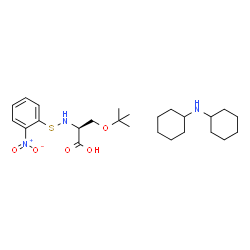 ChemSpider 2D Image | Nps-Ser(tBu)-OH · DCHA | C25H41N3O5S