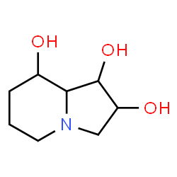 ChemSpider 2D Image | Octahydro-1,2,8-indolizinetriolato | C8H15NO3