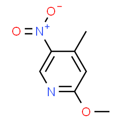 ChemSpider 2D Image | 2-Methoxy-5-nitro-4-icoline | C7H8N2O3