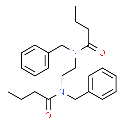 ChemSpider 2D Image | N,N'-1,2-Ethanediylbis(N-benzylbutanamide) | C24H32N2O2