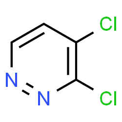 ChemSpider 2D Image | 3,4-dichloropyridazine | C4H2Cl2N2