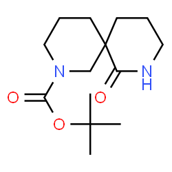 ChemSpider 2D Image | tert-Butyl-7-oxo-2,8-diazaspiro[5.5]undecan-2-carboxylat | C14H24N2O3