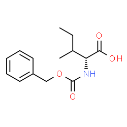 ChemSpider 2D Image | Cbz-D-Ile-OH | C14H19NO4