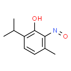 ChemSpider 2D Image | Nitrosothymol | C10H13NO2
