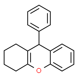 ChemSpider 2D Image | 9-Phenyl-2,3,4,9-tetrahydro-1H-xanthene | C19H18O