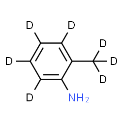 ChemSpider 2D Image | 2-(~2~H_3_)Methyl(~2~H_4_)aniline | C7H2D7N