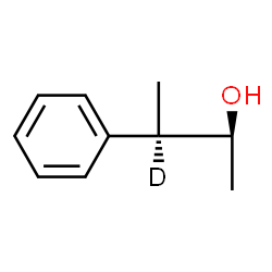 ChemSpider 2D Image | (2S,3R)-3-Phenyl-2-(3-~2~H)butanol | C10H13DO