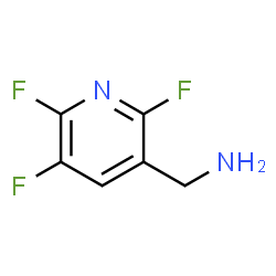 ChemSpider 2D Image | 1-(2,5,6-Trifluoro-3-pyridinyl)methanamine | C6H5F3N2