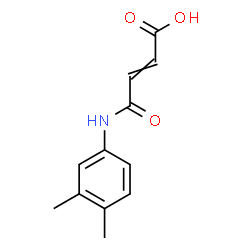 ChemSpider 2D Image | 3',4'-DIMETHYLMALEANILIC ACID | C12H13NO3