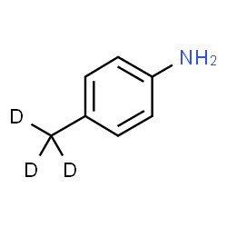 ChemSpider 2D Image | 4-(~2~H_3_)Methylaniline | C7H6D3N