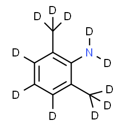 ChemSpider 2D Image | 2,6-Bis[(~2~H_3_)methyl](~2~H_5_)aniline | C8D11N