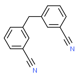 ChemSpider 2D Image | 3,3'-Methylenedibenzonitrile | C15H10N2