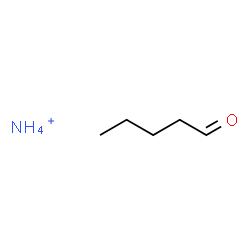 ChemSpider 2D Image | Pentanal, ammonium salt (1:1) | C5H14NO