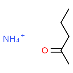 ChemSpider 2D Image | 2-Pentanone, ammonium salt (1:1) | C5H14NO