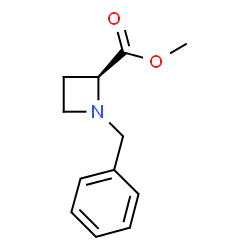 ChemSpider 2D Image | Methyl (2S)-1-benzyl-2-azetidinecarboxylate | C12H15NO2