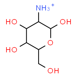 ChemSpider 2D Image | 2-Ammonio-2-deoxyhexopyranose | C6H14NO5