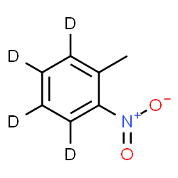 ChemSpider 2D Image | 1-Methyl-2-nitro(~2~H_4_)benzene | C7H3D4NO2