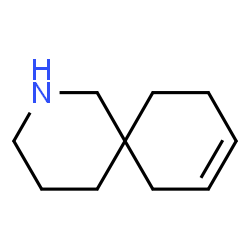 ChemSpider 2D Image | 2-Azaspiro[5.5]undec-8-ene | C10H17N