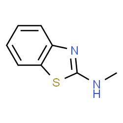 ChemSpider 2D Image | N-Methyl-2-benzothiazolamine | C8H8N2S