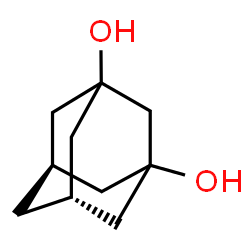 ChemSpider 2D Image | (5s,7s)-1,3-Adamantanediol | C10H16O2