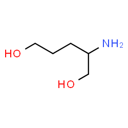 ChemSpider 2D Image | 2-Amino-1,5-pentanediol | C5H13NO2