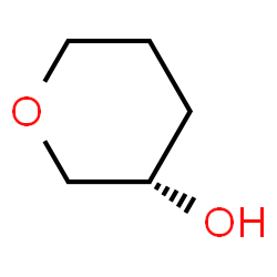 ChemSpider 2D Image | (S)-tetrahydro-2H-pyran-3-ol | C5H10O2