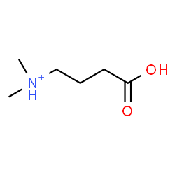ChemSpider 2D Image | 3-Carboxy-N,N-dimethyl-1-propanaminium | C6H14NO2