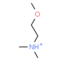 ChemSpider 2D Image | 2-Methoxy-N,N-dimethylethanaminium | C5H14NO