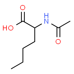 ChemSpider 2D Image | N-Acetylnorleucine | C8H15NO3