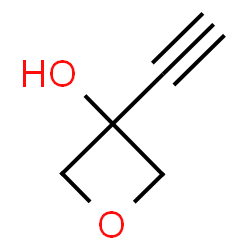 ChemSpider 2D Image | 3-Ethynyl-3-oxetanol | C5H6O2